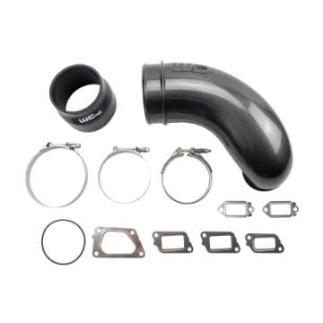 Picture of Wehrli 11-16 Chevrolet 6-6L LML Duramax 5in Intake Horn - Gloss White