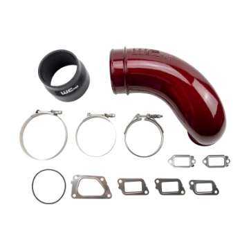 Picture of Wehrli 11-16 Chevrolet 6-6L LML Duramax 5in Intake Horn - WCFab Red