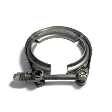 Picture of Ticon Industries 5in Stainless Steel V-Band Clamp for GT47-55 Undivided Housing