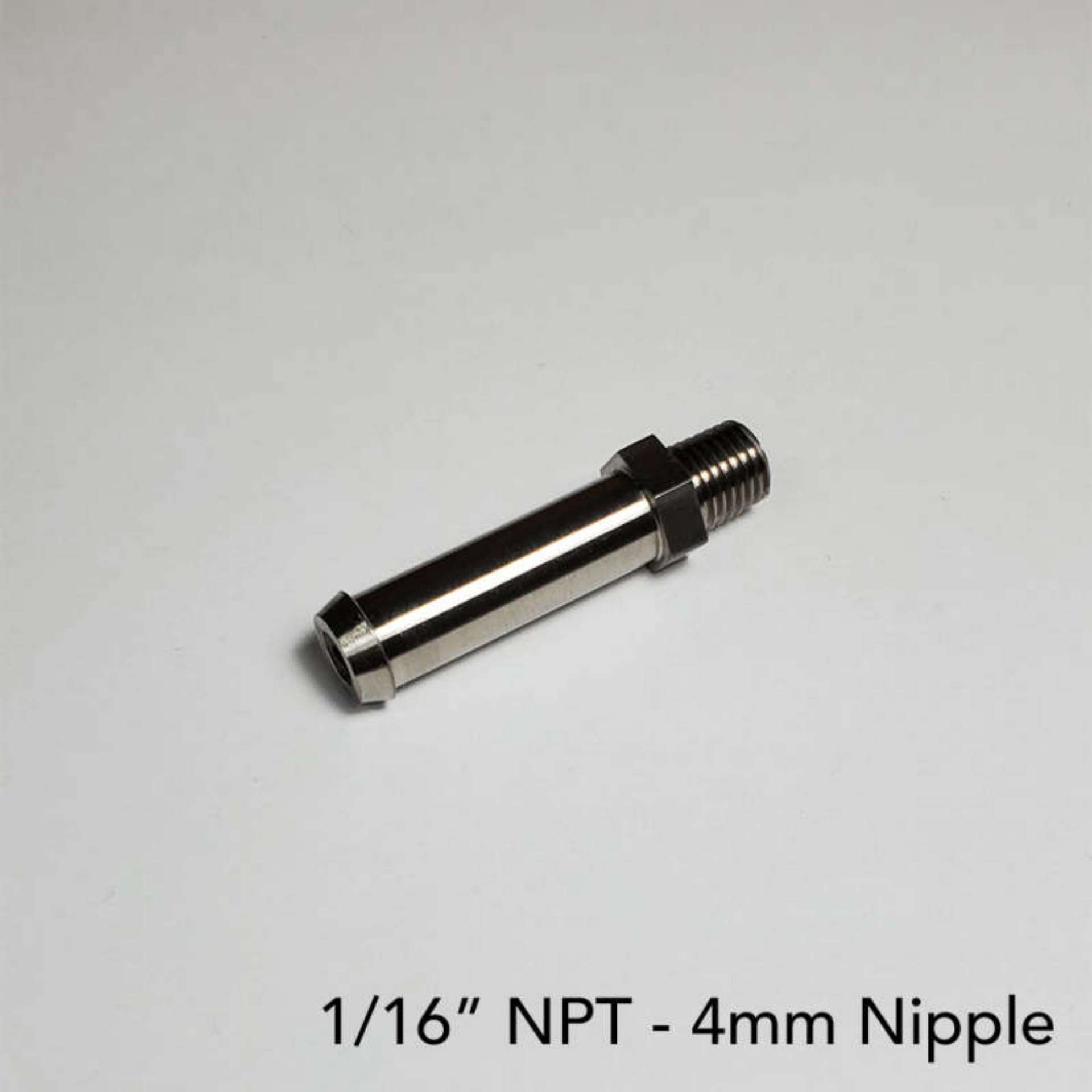 Picture of Ticon Industries 4mm Nipple Type 40mm OAL 1-16in NPT Fitting