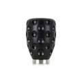 Picture of Mishimoto Steel Core Dimple Shift Knob Black Delrin