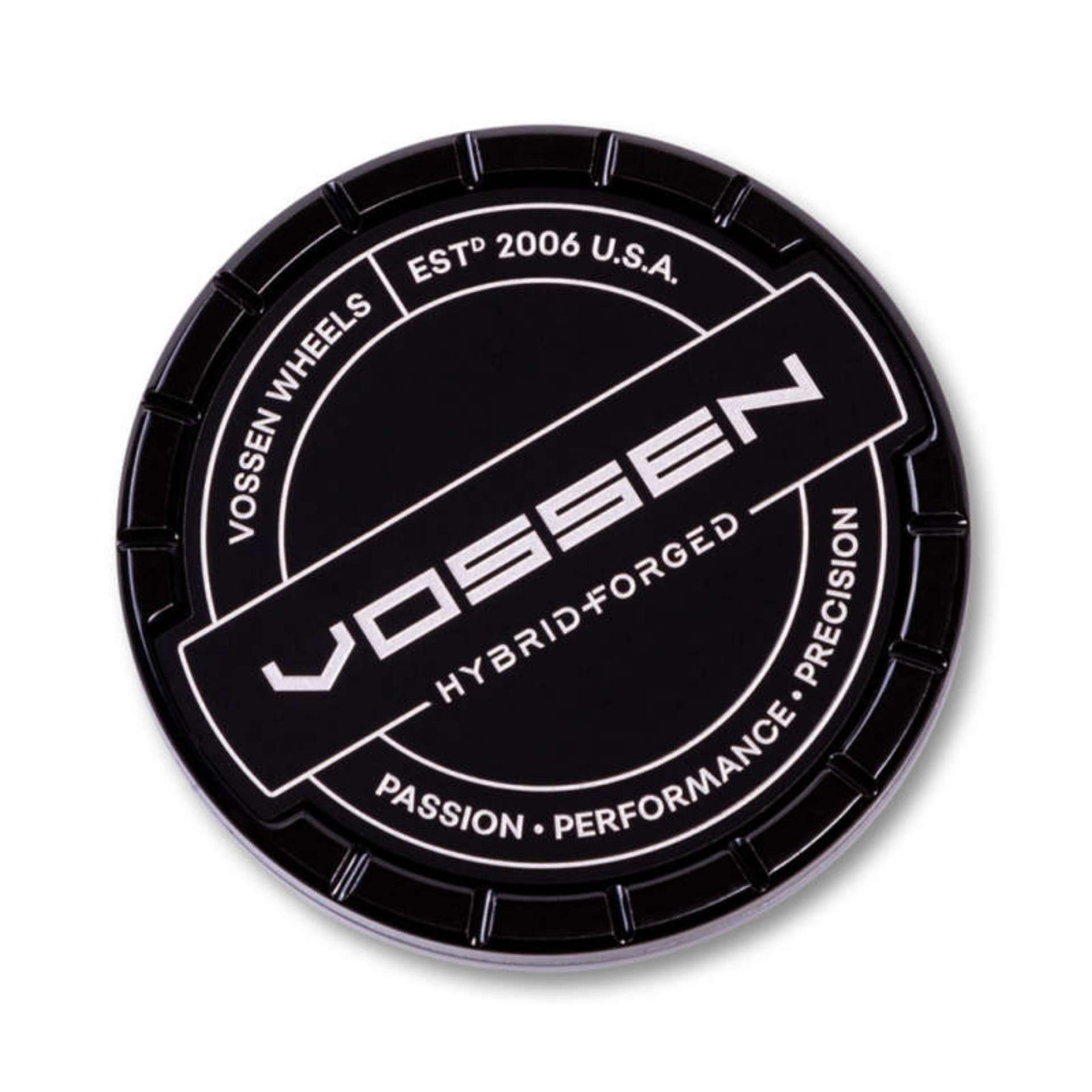 Picture of Vossen Billet Sport Cap - Large - Hybrid Forged - Gloss Black