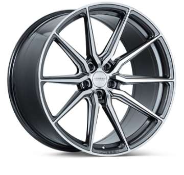 Picture of Vossen HF-3 20x9 - 5x120 - ET35 - Flat Face - 72-56 - Gloss Graphite Polished Wheel