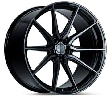 Picture of Vossen HF-3 20x10-5 - 5x120 - ET42 - Deep Face - 72-56 - Double Tinted - Gloss Black Wheel