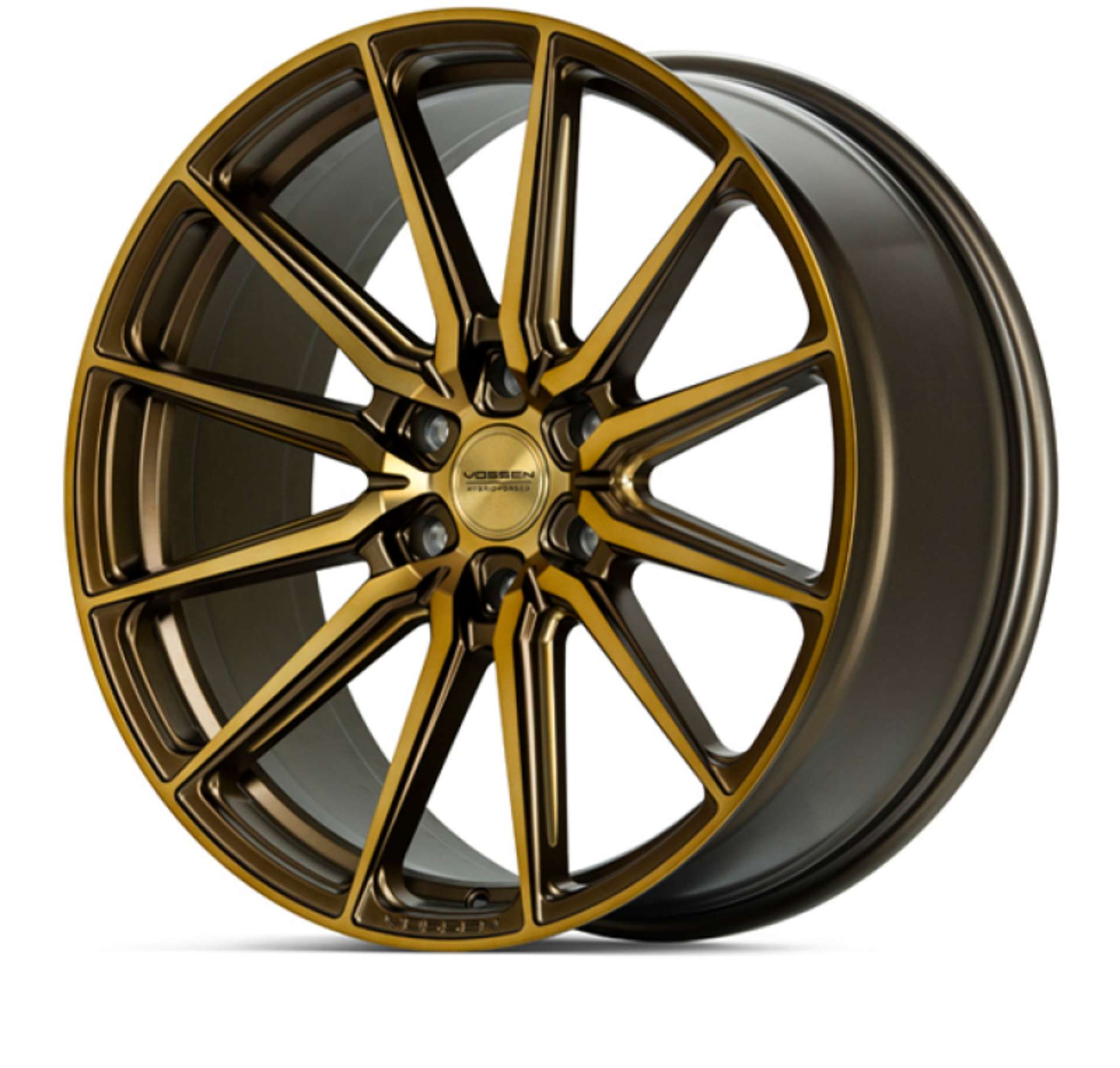 Picture of Vossen HF6-1 22x9-5 - 6x139-7 - ET20 - Deep Face - 106-1 - Tinted Matte Bronze Wheel