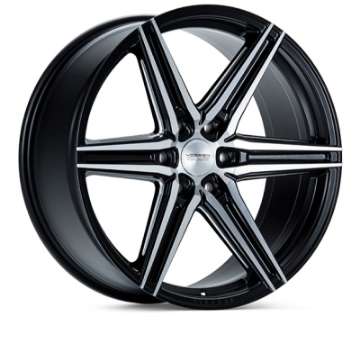 Picture of Vossen HF6-2 20x9-5 - 6x135 - ET15 - Deep Face - 87-1 - Brushed Matte Black Wheel