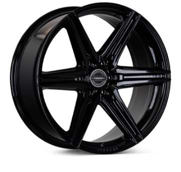 Picture of Vossen HF6-2 20x9-5 - 6x135 - ET15 - Deep Face - 87-1 - Gloss Black Wheel