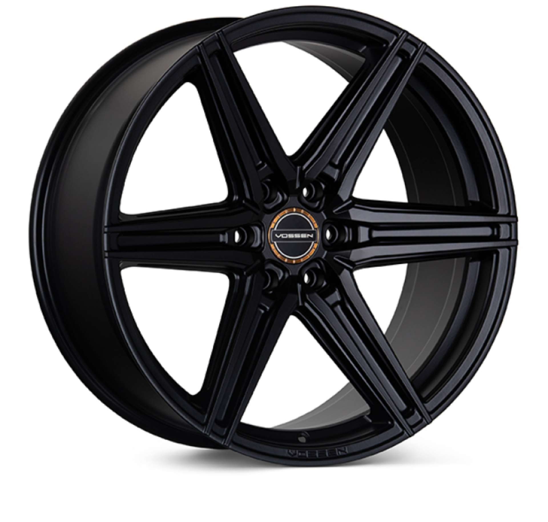 Picture of Vossen HF6-2 20x9-5 - 6x139-7 - ET15 - Deep Face - 106-1 - Satin Black Wheel