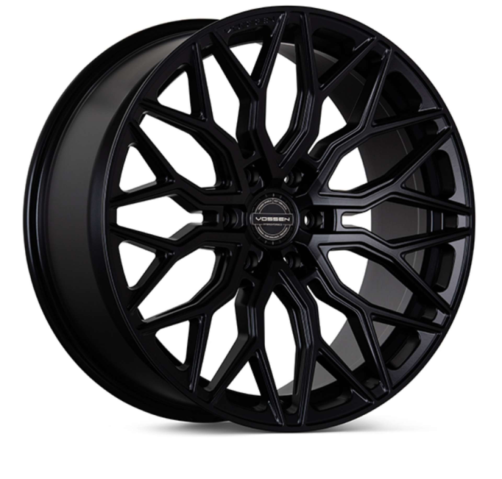 Picture of Vossen HF6-3 22x9-5 - 6x139-7 - ET20 - Deep Face - 106-1 - Satin Black Wheel