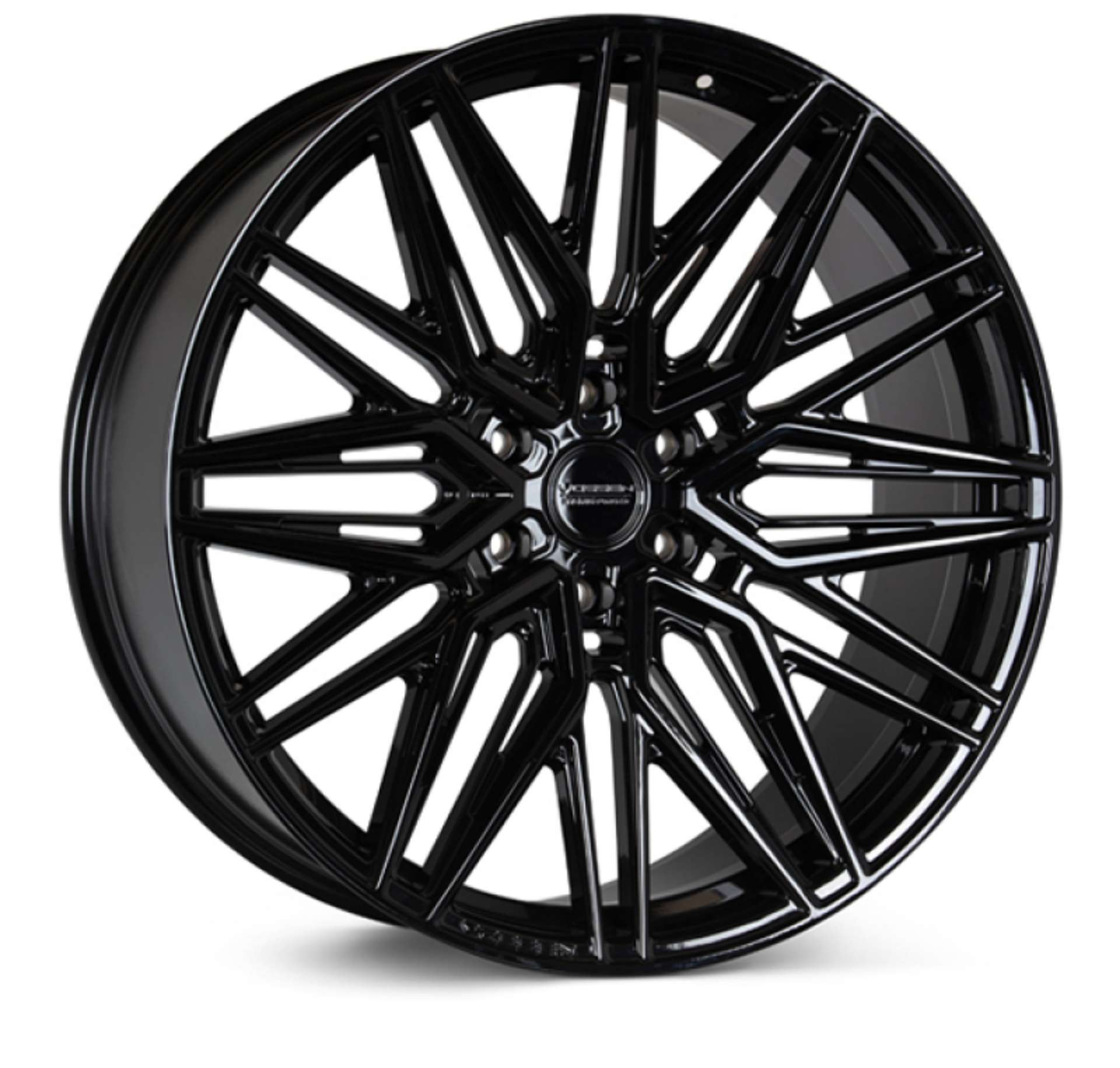 Picture of Vossen HF6-5 20x10 - 6x135 - ET-18 - Super Deep Face - 87-1 - Gloss Black Wheel