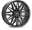 Picture of Vossen HF6-5 24x10 - 6x139-7 - ET25 - Deep Face - 106-1 - Matte Gunmetal Wheel