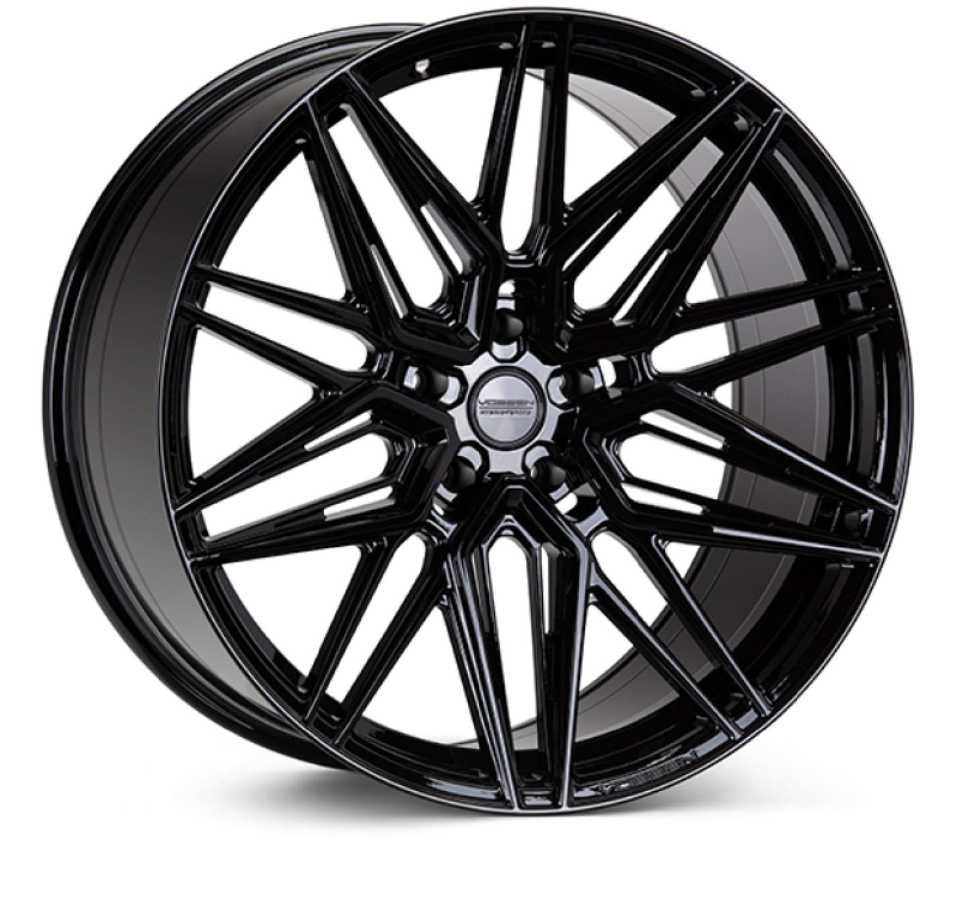 Picture of Vossen HF-7 20x9 - 5x120 - ET35 - Flat Face - 72-56 - Gloss Black Wheel