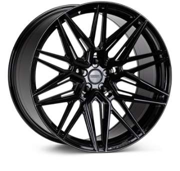 Picture of Vossen HF-7 20x9-5 - 5x120 - ET20 - Deep Face - 72-56 - Gloss Black Wheel