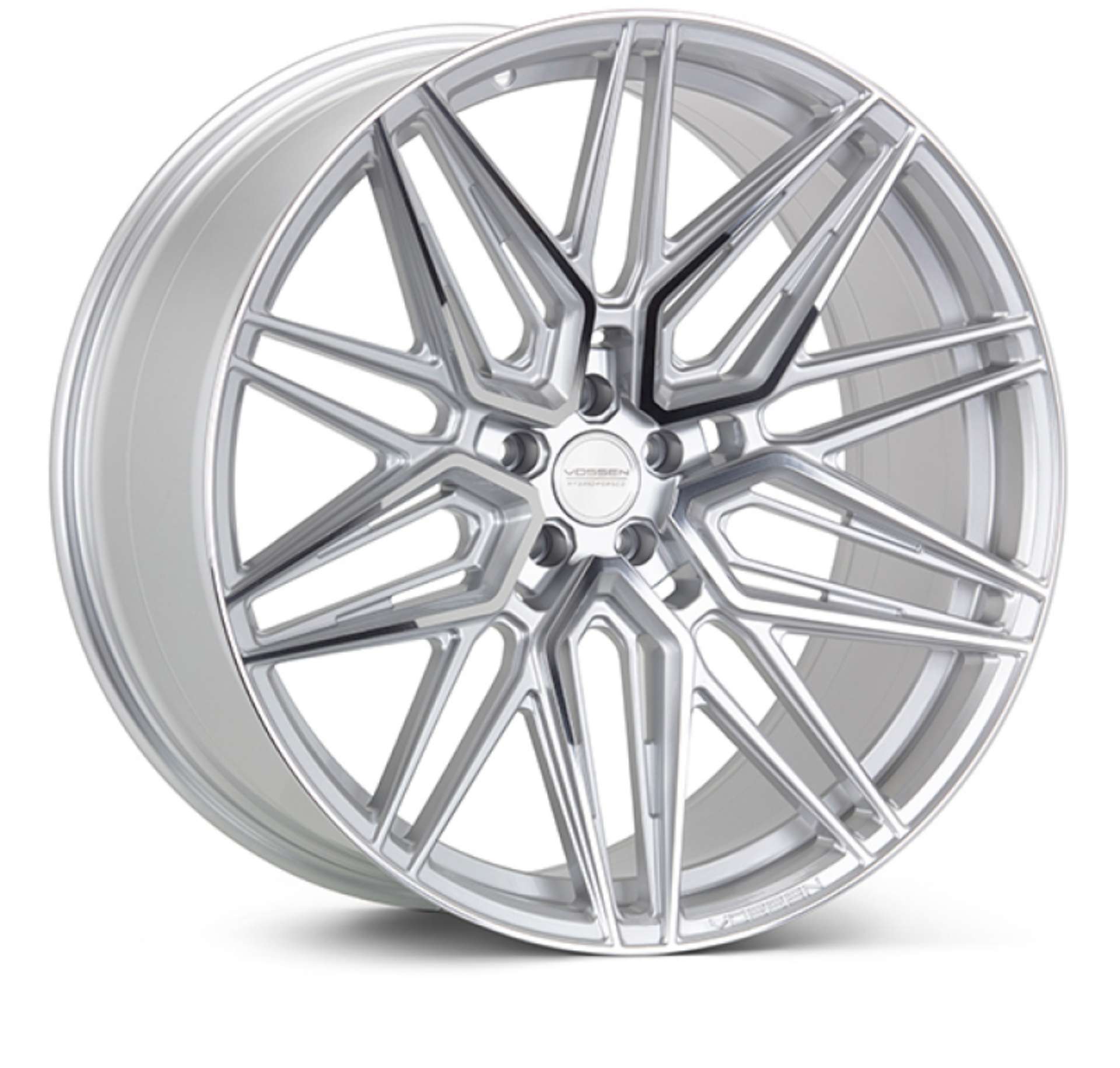 Picture of Vossen HF-7 20x10 - 5x120 - ET45 - Deep Face - 72-56 - Silver Polished Wheel