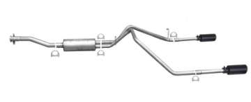 Picture of Gibson 15-22 Chevrolet Colorado 2-5L-3-6L Cat-Back Dual Split Exhaust System - Black Elite