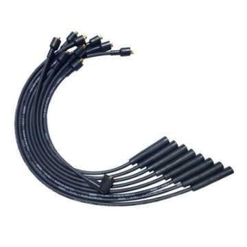 Picture of Moroso SB Chrysler Mopar 273-318-340-360 Unsleeved Non-HEI Ultra Spark Plug Wire Set - Black