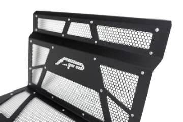 Picture of Agency Power 14-18 Polaris RZR XP 1000 - XP Turbo Vented Engine Cover - Matte Black-Matte Black Mesh