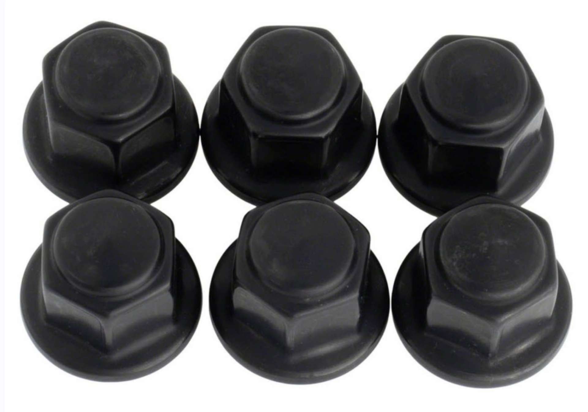 Picture of Ford Racing M12 x 1-5 Black Lug Nut - Set of 6