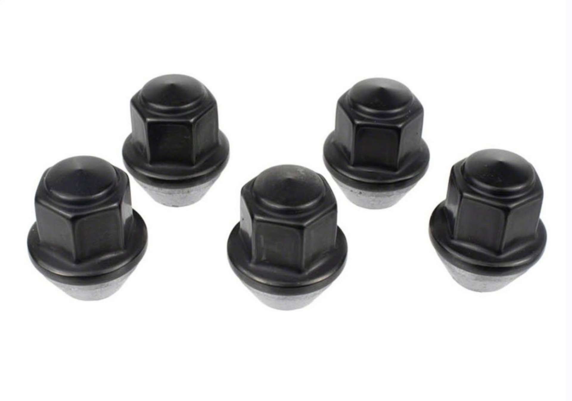 Picture of Ford Racing M12 x 1-5 Black Lug Nut - Set of 5