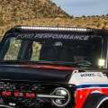 Picture of Ford Racing Ford Performance Bronco Windshield Banner - Silver