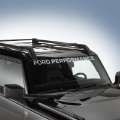 Picture of Ford Racing Ford Performance Bronco Windshield Banner - Silver