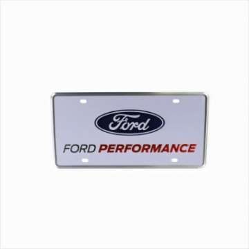 Picture of Ford Racing Ford Performance License Plate - Single