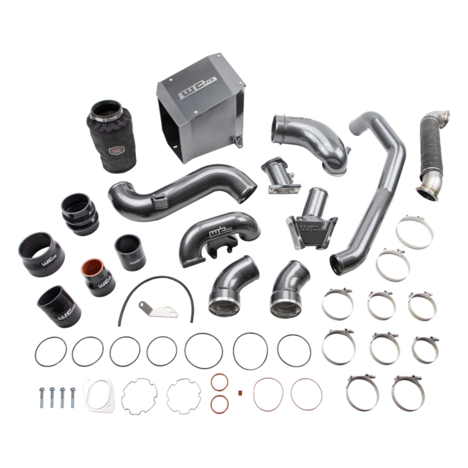 Picture of Wehrli 07-5-2010 Chevrolet 6-6L Duramax LMM Stage 3 High Flow Bundle Kit - Bengal Blue