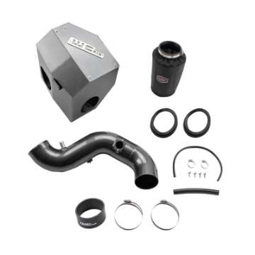 Picture of Wehrli 13-18 Chevrolet 6-7L Cummins 4in Intake Kit - Candy Red