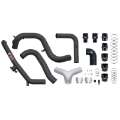 Picture of Injen 21-23 Ford Bronco 2-7L V6 TT EcoBoost SES Intercooler Pipes - Wrinkle Black