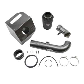 Picture of Wehrli 17-19 Duramax L5P 4in Intake Kit Stage 2 - Orange Frost