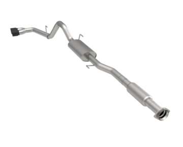 Picture of Kooks 2021+ Ford F150 5-0L 3in SS Cat-Back Exhaust w-Black Tips Connects to OEM