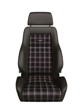 Picture of Recaro Classic LS Seat - Black Leather-Classic Checkered Fabric