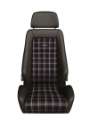 Picture of Recaro Classic LX Seat - Black Leather-Classic Checkered Fabric