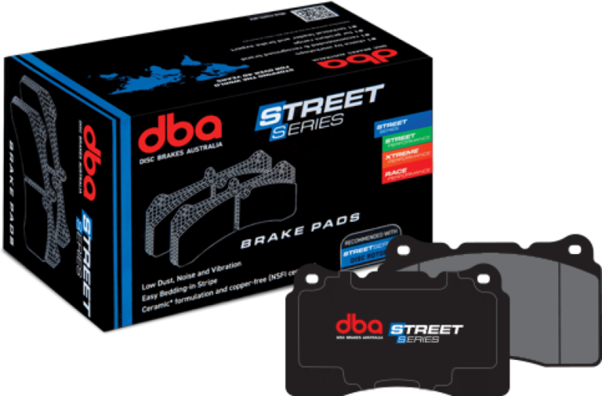 Picture of DBA 2017 Lexus LS460-LS600 Street Series Front Brake Pads