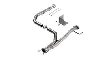 Picture of Borla 2021-2022 Toyota Tacoma 3-5L V6 T-304 Stainless Steel Y-Pipe - Brushed