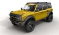 Picture of AVS 21-23 Ford Bronco 2-4Dr- Excl- Raptor Aeroskin Low Profile Hood Shield - Matte Black