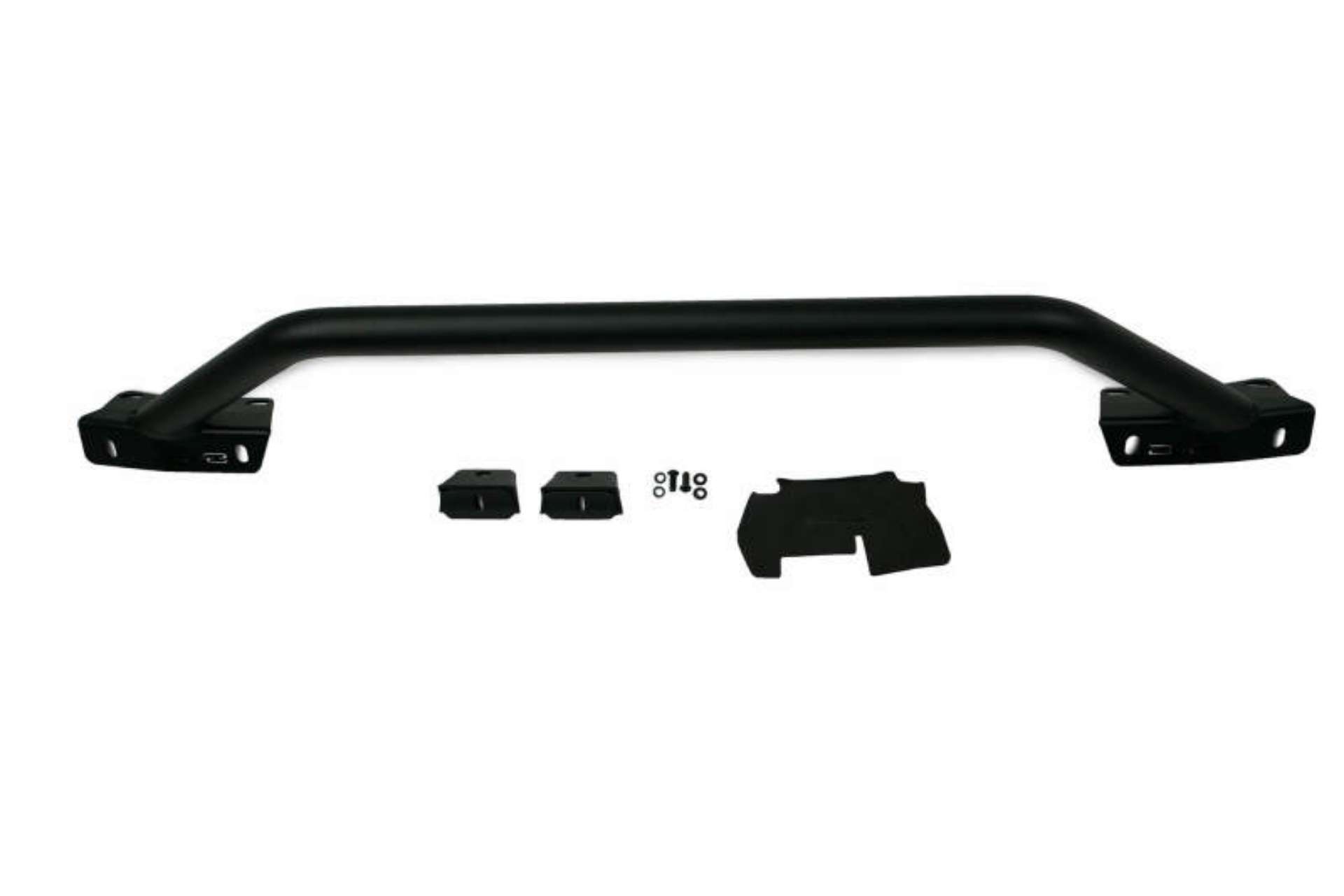 Picture of DV8 Offroad 2021-2022 Ford Bronco Not For Factory Plastic Bumper Factory Bumper Bull Bar - Black