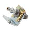 Picture of Russell Adapter Fitting -4 AN Male Flare to 3-8in- -24 Brake Bleeder Female - Clear Zinc Finish