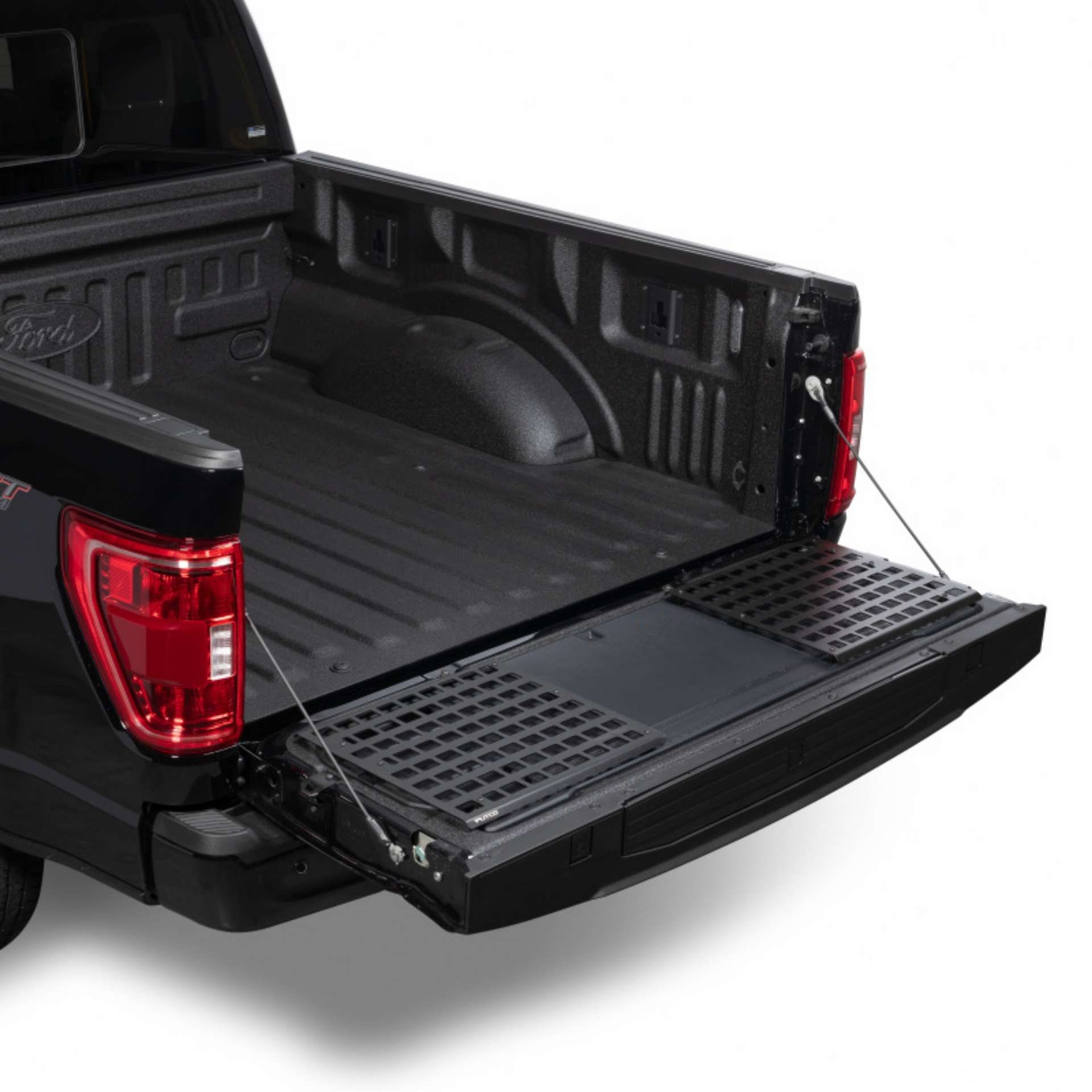 Picture of Putco 21-22 Ford F-150 Equipped with Work Surface Molle - Tailgate Panel