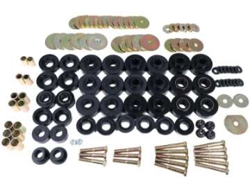 Picture of Energy Suspension 65-67 Chevrolet Biscayne-Bel Air-Caprice-Impala Body Mount Set w- Hardware - Black