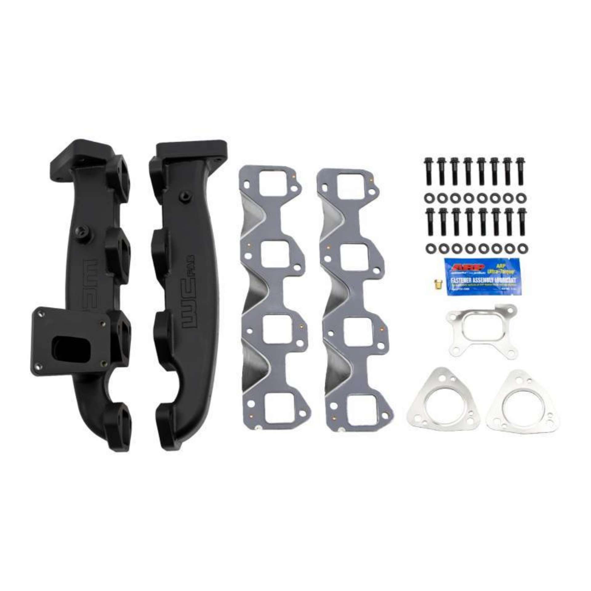 Picture of Wehrli 17-24 L5P Duramax Billet Exhaust Manifold Kit w- Gaskets and ARP Hardware