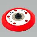 Picture of Chemical Guys TORQ R5 Dual-Action Red Backing Plate w-Hyper Flex Technology - 6in