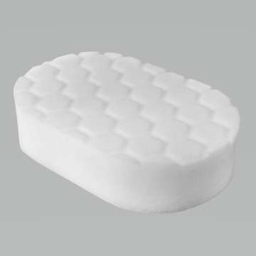 Picture of Chemical Guys Hex-Logic Polishing Hand Applicator Pad - White - 3in x 6in x 1in