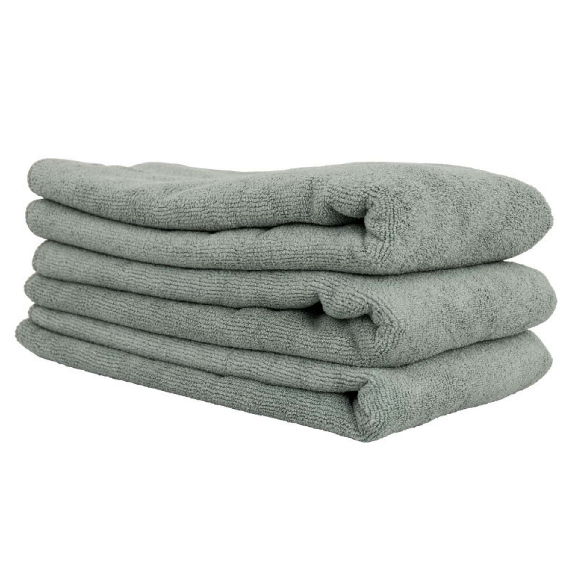 Picture of Chemical Guys Workhorse Microfiber Towel Metal - 24in x 16in - Gray - 3 Pack