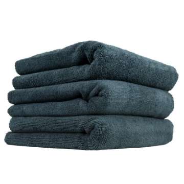Picture of Chemical Guys Monster Edgeless Microfiber Towel - 16in x 16in - Black - 3 Pack