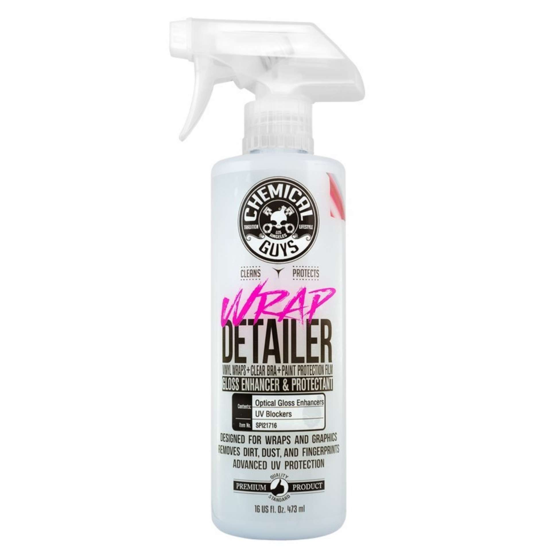 Picture of Chemical Guys Wrap Detailer Gloss Enhancer & Protectant for Vinyl Wraps - 16oz