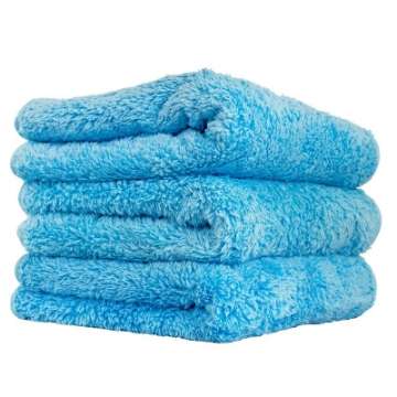 Picture of Chemical Guys Shaggy Fur-Ball Microfiber Towel - 16in x 16in - Blue - 3 Pack