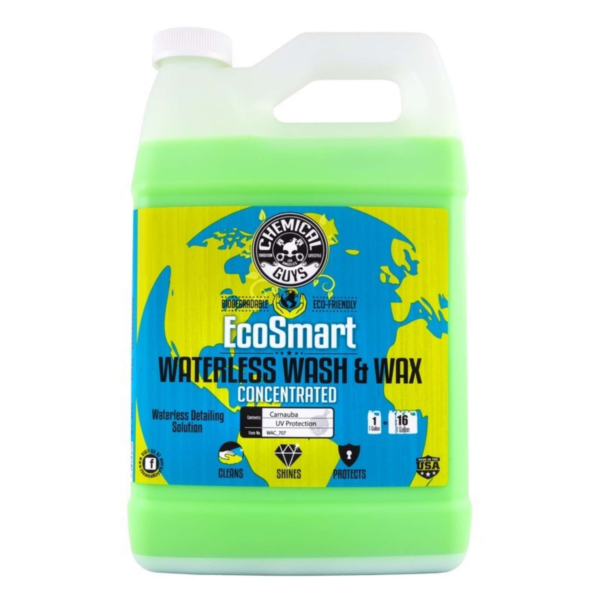 Picture of Chemical Guys EcoSmart Hyper Concentrated Waterless Car Wash & Wax - 1 Gallon