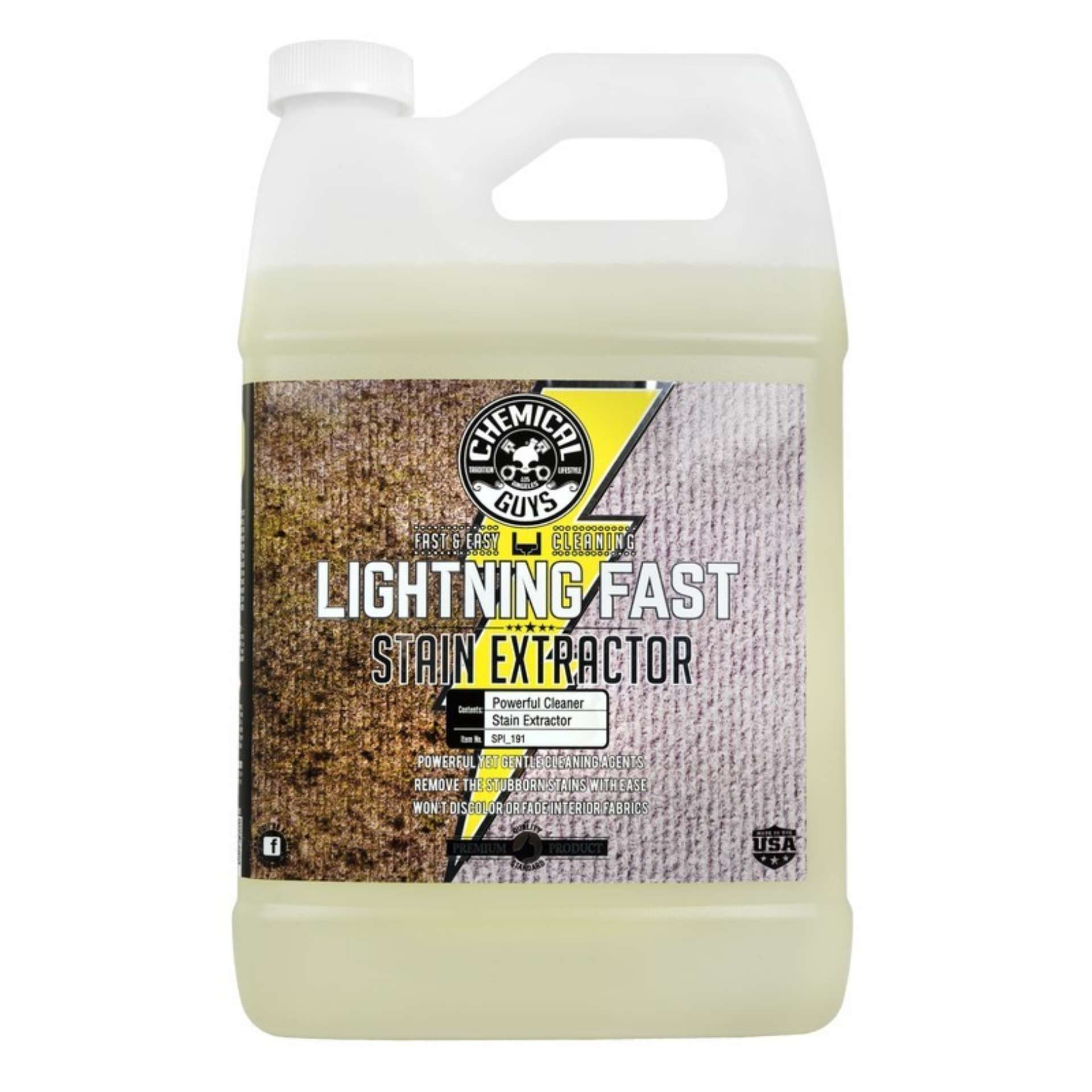 Picture of Chemical Guys Lightning Fast Carpet & Upholstery Stain Extractor - 1 Gallon