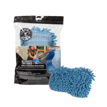 Picture of Chemical Guys Ultimate Two Sided Chenille Microfiber Wash Sponge - Blue